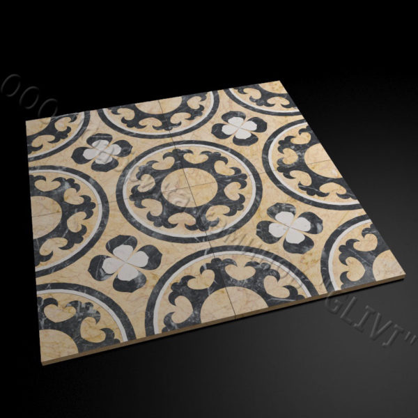 Плитка из натурального мрамора Ажра, изображение, фото 5
