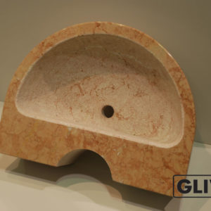 Мраморная раковина (умывальник) Аканта, каталог раковин из камня, изображение, фото 1
