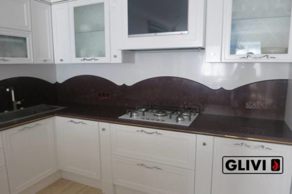 Столешница из искусственного (кварцевого) камня Глейз, изготовить на заказ, изображение, фото 1