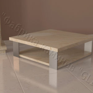 Стол из натурального камня (мрамора) Салли, интернет-магазин столов, изображение, фото 1