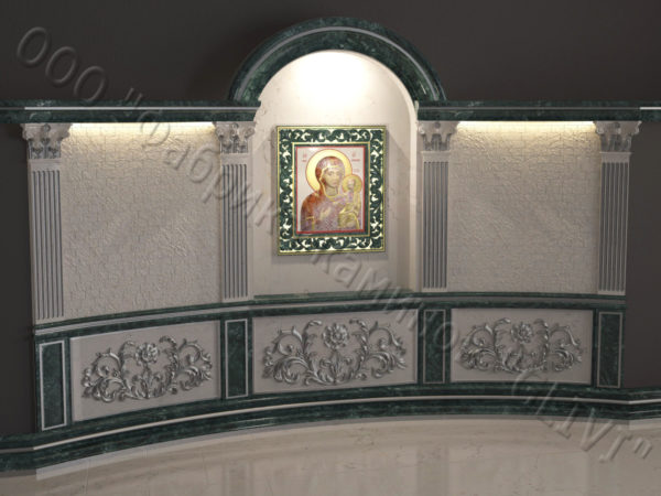 Иконостас крестовой комнаты