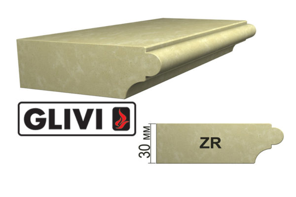 Обработка профиля (кромки) камня ZR от Гливи. Снятие фаски, изображение, фото
