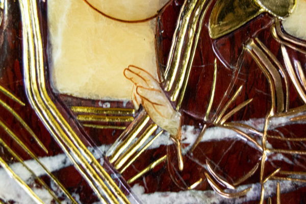 Икона Казанской Божией Матери № 3-12-10 из мрамора, камня, от Гливи, фото 10