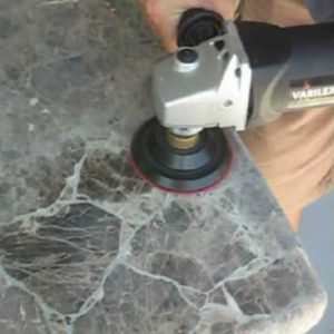 Обработка (полировка) поверхности природного камня (мрамора, гранита)