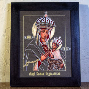 Икона Будславской Богоматери № 3-01, изображение, фото 1