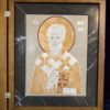 Икона Николая Чудотворца (Угодника) инд.№ 04 из мрамора, камня, изображение, фото 2