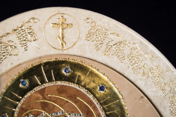 Икона Жировицкой (Жировичской) Божией Матери № п-7 из мрамора, камня, изображение, фото 10