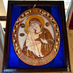 Икона Храмовая (Аналойная) Божьей Матери Жировичской, изображение, фото 1