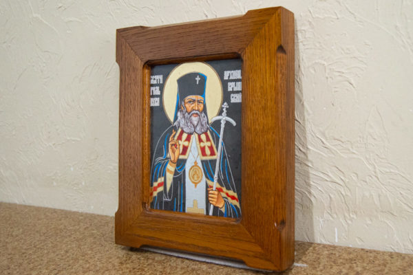 Икона Луки Крымского № 03 из мрамора, камня, каталог икон, фото 2