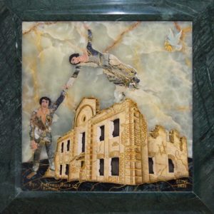 Каменная Картина Оммаж духовному дому отца Шагал, изображение, фото