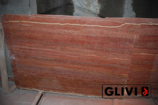 Натуральный камень, Травертин Rosso Persiano, фото 1