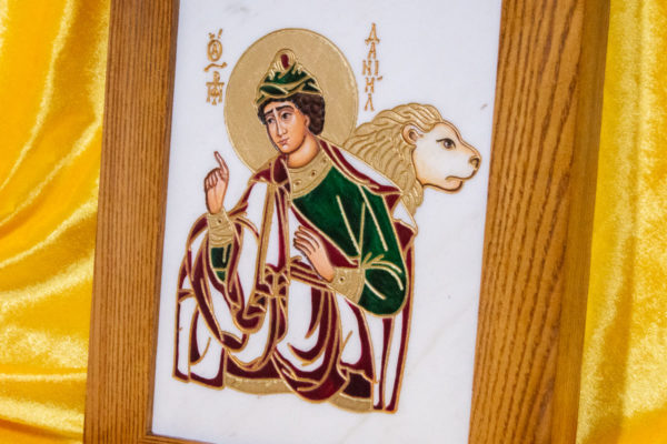 Икона Святого пророка Даниила № 01, именная икона для Данила, фото 5