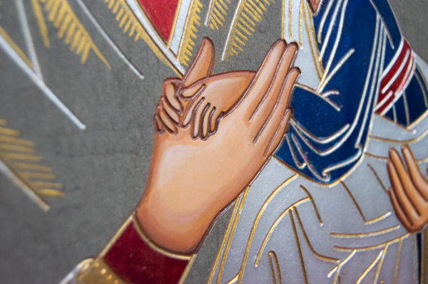Икона Богоматерь Неустанной Помощи (Страстная икона Божией Матери) № 3-3, изображение, фото 4